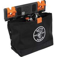 Bucket Work CentreS-Hook Hardware Pouch Module, Nylon, 1 Pockets, Black/Orange M & M Nord Ouest Inc