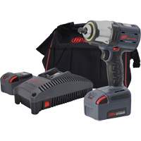 Compact High Torque Cordless Impact Wrench Kit, 20 V, 1/2" Socket M & M Nord Ouest Inc