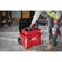 PACKOUT Rolling Tool Box, 18" x 22" x 19-1/2", Black/Red M & M Nord Ouest Inc