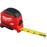 Compact Tape Measure, 1" x 25' M & M Nord Ouest Inc