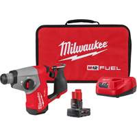 M12 FUEL 5/8” SDS Plus Rotary Hammer Kit, 12 V, 5/8", 1214 RPM M & M Nord Ouest Inc