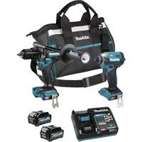 Ensemble 2 outils &agrave; moteur sans balai XGT, Lithium-ion, 40 V M & M Nord Ouest Inc