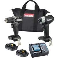 Ensemble 2 outils sous compact &agrave; moteur sans balai LXT, Lithium-ion, 18 V M & M Nord Ouest Inc