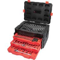 1/4", 3/8" & 1/2" Mechanics Hand Tool Set with 3-Drawer Storage Case M & M Nord Ouest Inc