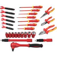 Insulated Tool Set, 1000 V, 28 Pcs M & M Nord Ouest Inc