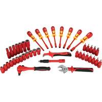 Insulated Socket & Tool Set, 44 Pcs M & M Nord Ouest Inc