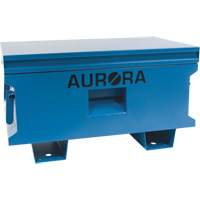 Jobsite Tool Box, 33" x 20-3/10" x 18-3/10", Steel, Blue M & M Nord Ouest Inc