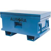 Jobsite Tool Box, 33" x 20-3/10" x 18-3/10", Steel, Blue M & M Nord Ouest Inc