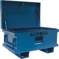 Jobsite Tool Box, 33" x 20-3/10" x 18-3/10", Steel, Blue M & M Nord Ouest Inc