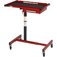 JUHT-220S Adjustable-Height Under-Hood Tool Tray, 1 Drawers, 19-7/8" L x 28-3/4" W x 47-3/4" H, Black/Red M & M Nord Ouest Inc