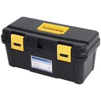 JPTB-16 Plastic Hand Tool Box, 16" W x 8" D x 7-1/2" H, Black M & M Nord Ouest Inc