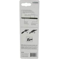 9mm Standard-Duty Knife, Stainless Steel, Plastic Handle M & M Nord Ouest Inc