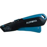 Retractable Safety Knife , Stainless Steel, Heavy-Duty, Plastic/Aluminum Handle M & M Nord Ouest Inc