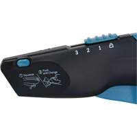 Retractable Safety Knife , Stainless Steel, Heavy-Duty, Plastic/Aluminum Handle M & M Nord Ouest Inc