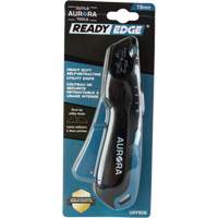 Retractable Safety Knife , Stainless Steel, Heavy-Duty, Plastic/Aluminum Handle M & M Nord Ouest Inc