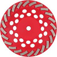 DIAMOND MAX Turbo 24-Segment Diamond Cup Wheel M & M Nord Ouest Inc