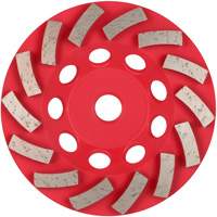 DIAMOND MAX Turbo 14-Segment Diamond Cup Wheel M & M Nord Ouest Inc