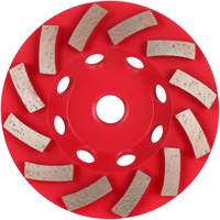 DIAMOND MAX Turbo 12-Segment Diamond Cup Wheel M & M Nord Ouest Inc