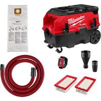 M18 FUEL 9 Gallon Dual Battery Dust Extractor with PACKOUT Compatibility and VACLINK Kit, 27-3/4" x 19" M & M Nord Ouest Inc