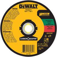 Meule &agrave; tronçonner haute performance pour scies circulaires, 14" x Arbre de 1/8", Oxyde d'aluminium M & M Nord Ouest Inc