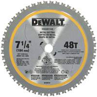 Circular Saw Blade, 7-1/4", 48 Teeth, Metal Use M & M Nord Ouest Inc