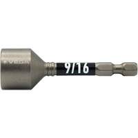 Tourne-&eacute;crou Impactech, Embout 9/16", Prise 1/4", 2-9/16" lo, Magn&eacute;tique M & M Nord Ouest Inc