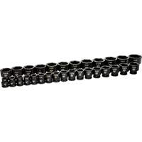 6 Point SAE Socket Set, 29 Pcs, Impact, 3/4" Drive Size M & M Nord Ouest Inc