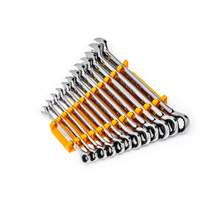 Jeu de cl&eacute;s &agrave; 12 pans et 90 dents, Combinaison &agrave; cliquet, 12 morceaux, M&eacute;trique M & M Nord Ouest Inc