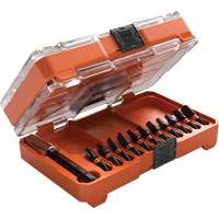 Slim ProFlex Impact Bit Set, 12 Pcs., Magnetic M & M Nord Ouest Inc