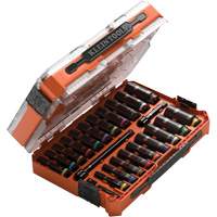 KNECT Drive Socket Set, 23 Pcs, Impact, 3/8" Drive Size, Deep M & M Nord Ouest Inc
