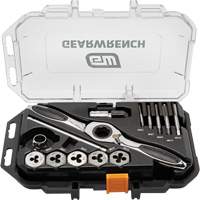 Metric Ratcheting Tap & Die Set, 15 Pieces M & M Nord Ouest Inc