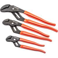 Straight Jaw Dipped Handle Tongue & Groove Plier Set, 3 Pieces M & M Nord Ouest Inc