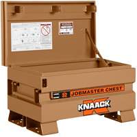 Model 32 Jobsite Chest with Padlock, 32" x 19" x 19", Steel, Tan M & M Nord Ouest Inc