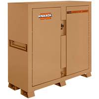 Model 111 Jobsite Cabinet with Padlock, Steel, 47.5 Cubic Feet, Tan M & M Nord Ouest Inc