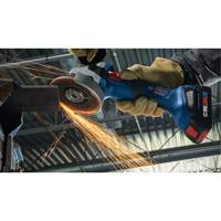 Brushless Angle Grinder with Slide Switch, 4-1/2" Wheel, 18 V M & M Nord Ouest Inc