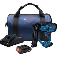 Brushless 18-Gauge Brad Nailer Kit with Standard Power Battery, 18 V, Lithium-Ion M & M Nord Ouest Inc