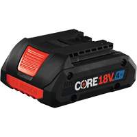 CORE18V&reg; Advanced Power Battery, Lithium-Ion, 18 V, 4 A M & M Nord Ouest Inc