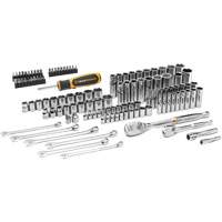 1/4" & 3/8” Drive 90T SAE/Metric Mechanics Hand Tool Set M & M Nord Ouest Inc