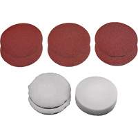 Ensemble de polissage et ponçage de 9 morceaux, 7" dia. M & M Nord Ouest Inc
