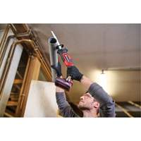 Scie alternative compacte &agrave; une main sans fil (outil seulement), 18 V, Lithium-ion Bloc-pile, 0-3000 coups/min M & M Nord Ouest Inc