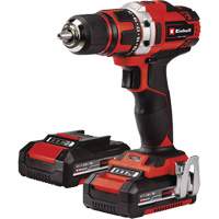 Ensemble perceuse sans fil, Lithium-ion, 18 V, Mandrin 1/2", Couple 354 lb-po M & M Nord Ouest Inc