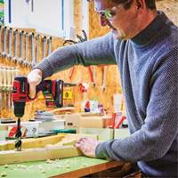 Ensemble perceuse sans fil, Lithium-ion, 18 V, Mandrin 3/8", Couple 354 lb-po M & M Nord Ouest Inc