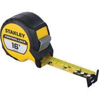 CONTROL-LOCK Tape Measure, 25 mm x 16', Imperial Graduations M & M Nord Ouest Inc