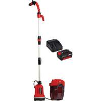 Cordless Clean Water Rain Barrel Pump with 4Ah Battery & Charger Starter Kit, 18 V, 792.5 GPH M & M Nord Ouest Inc