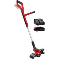 Cordless Telescopic String Trimmer with 2.5Ah Battery & Charger Starter Kit, 12", Battery Powered, 18 V M & M Nord Ouest Inc
