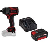Professional Cordless Impact Wrench with 4Ah PXC Battery & Charger Starter Kit, 18 V, 1/2" Socket M & M Nord Ouest Inc