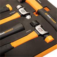 Mixed Hammer Set in Foam Storage Tray, 5 Pieces M & M Nord Ouest Inc