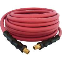 Tuyau  en caoutchouc MAXPRO, Air/Eau, Caoutchouc EDPM/Polyester, 3/8" dia. x 50', 300 psi, 1/4 NPT M & M Nord Ouest Inc