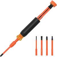 4-in-1 Insulated Multi-Bit Screwdriver M & M Nord Ouest Inc
