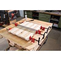 Heavy-Duty I-Beam Steel Bar Clamp, 36" (914.4 mm) Capacity, 2" (50.8 mm) Throat Depth M & M Nord Ouest Inc